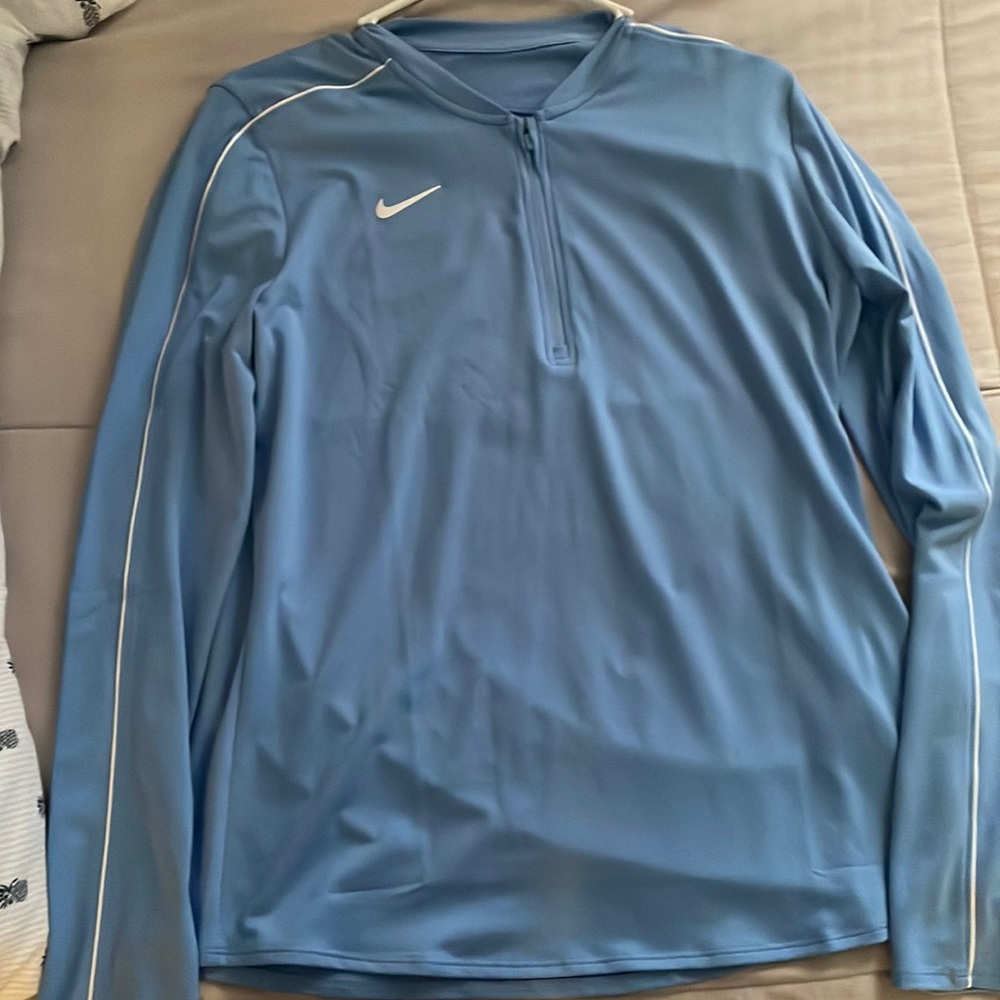 Dri fit Nike light blue long sleeve